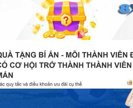 Cơ hội nhận quà tặng bí ẩn cho mỗi thành viên tại 8Xbet 